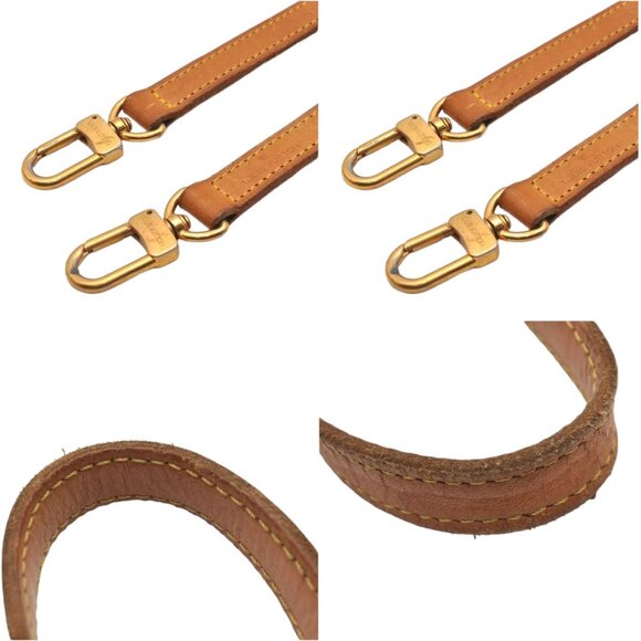 830177AG (V2) Louis Vuitton Strap 39.6" Beige Leather - Picture 8 of 10